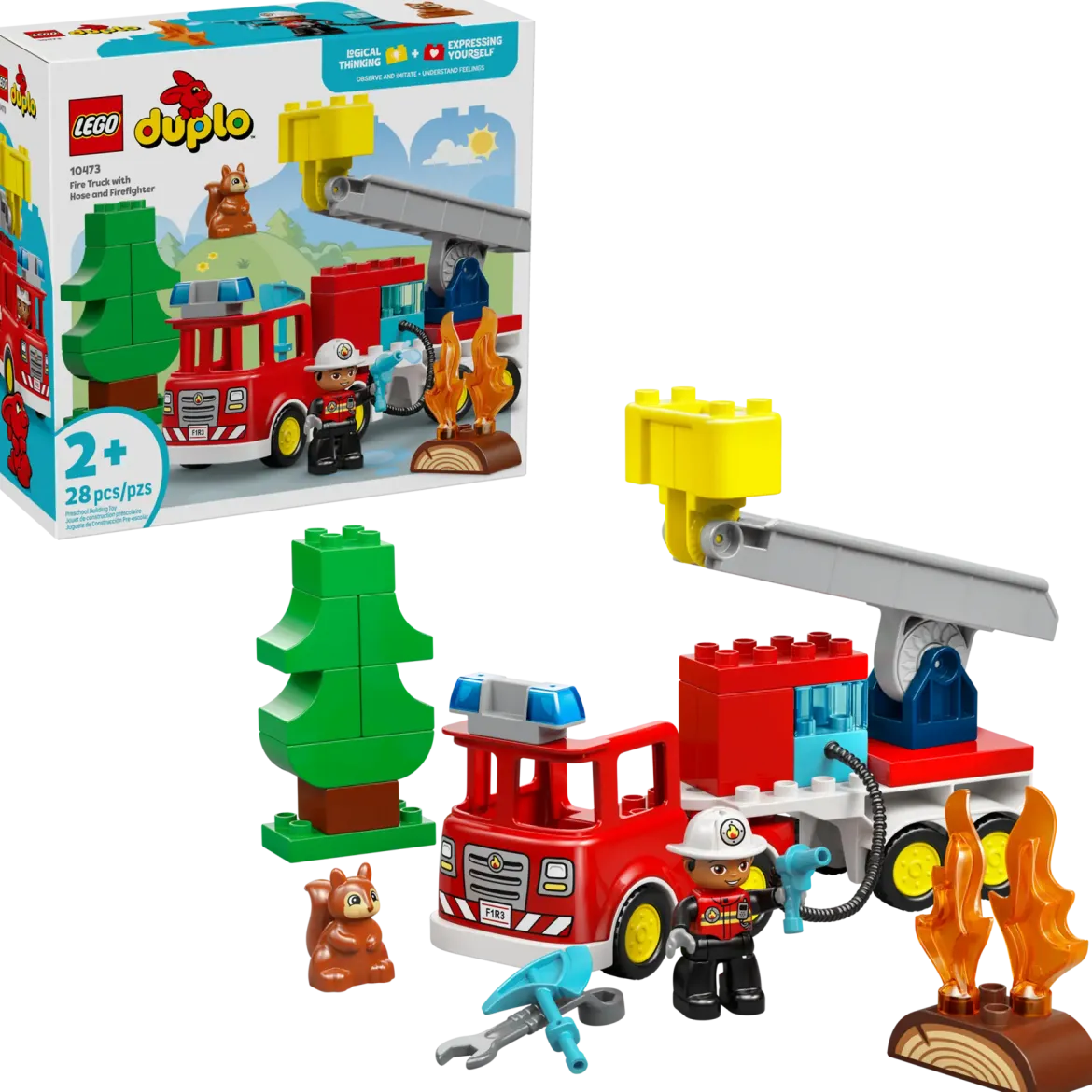 LEGO Duplo 10473 Paloauto, Paloletku ja Pelastaja