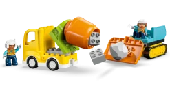 LEGO Duplo 10476 Rakennustyömaa ja Työmaa-Ajoneuvot 3in1
