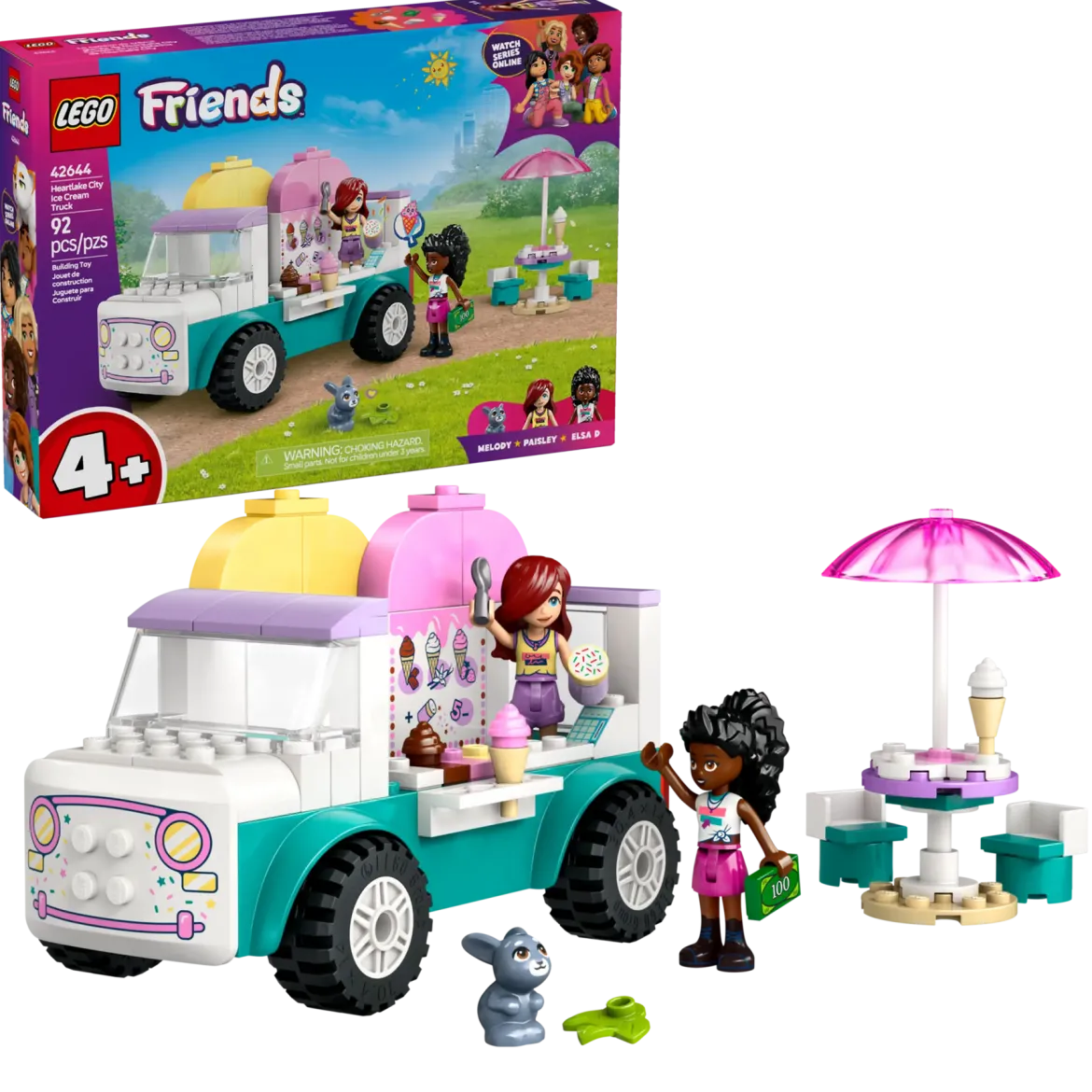 LEGO Friends 42644 Heartlake Cityn Jäätelöauto