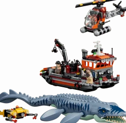 LEGO Jurassic World 77983 Mosasaurus-dinosaurus Hyökkää Veneen Kimppuun