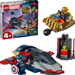 LEGO Marvel 76319 Captain America Vastaan Thanos
