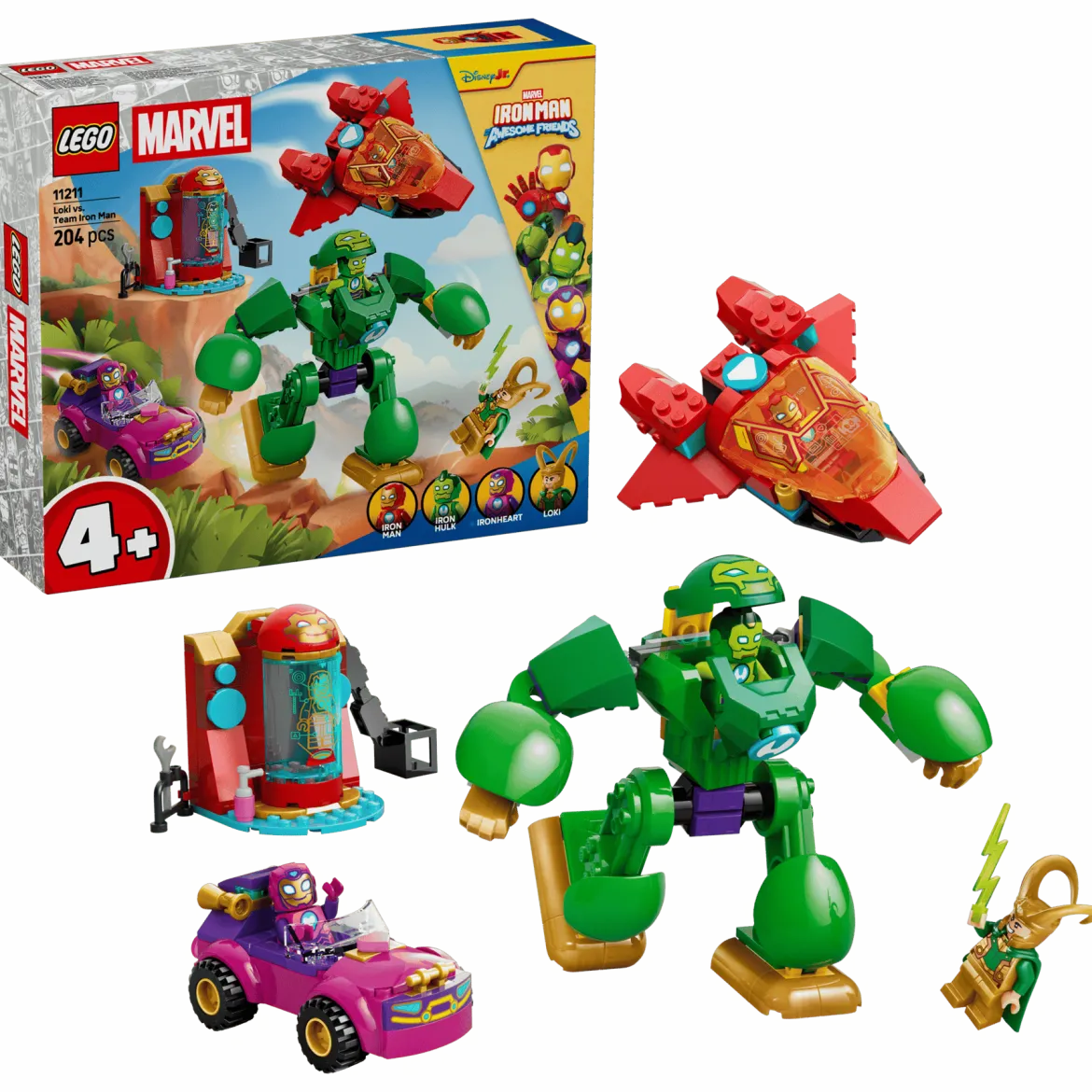 LEGO Marvel 11211 Loki Vastaan Iron Manin Tiimi