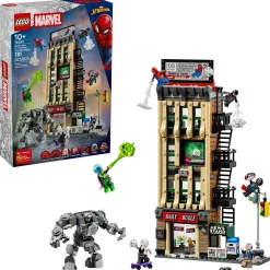 LEGO Marvel76342 Spider-Man Vastaan Mysterio: Daily Bugle