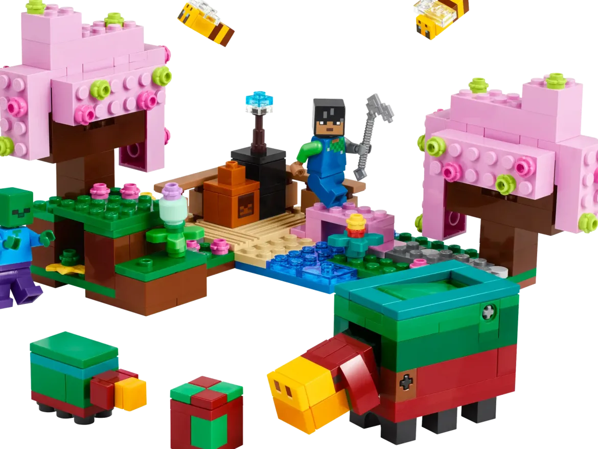 LEGO Minecraft 21260 Kukkiva Kirsikkapuutarha