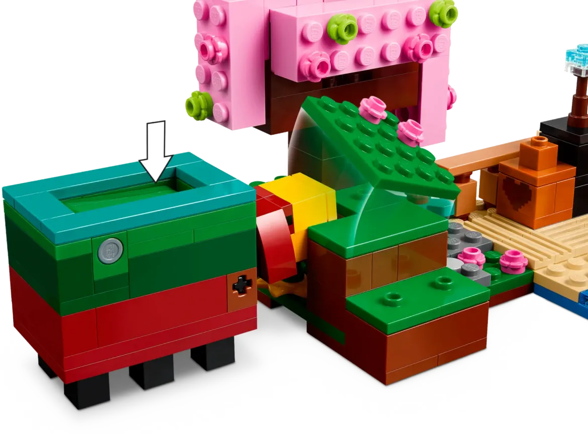 LEGO Minecraft 21260 Kukkiva Kirsikkapuutarha