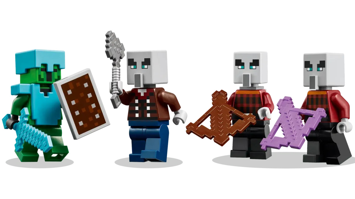 LEGO Minecraft 21267 Pahalaisten Aavikkopartio
