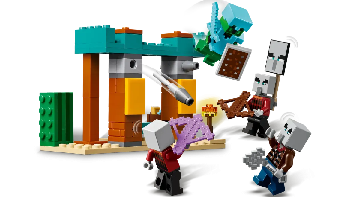 LEGO Minecraft 21267 Pahalaisten Aavikkopartio