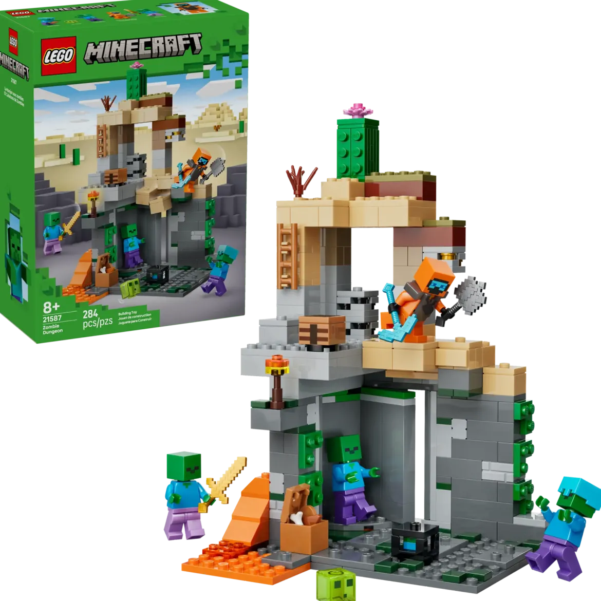 LEGO Minecraft 21587 Zombityrmä