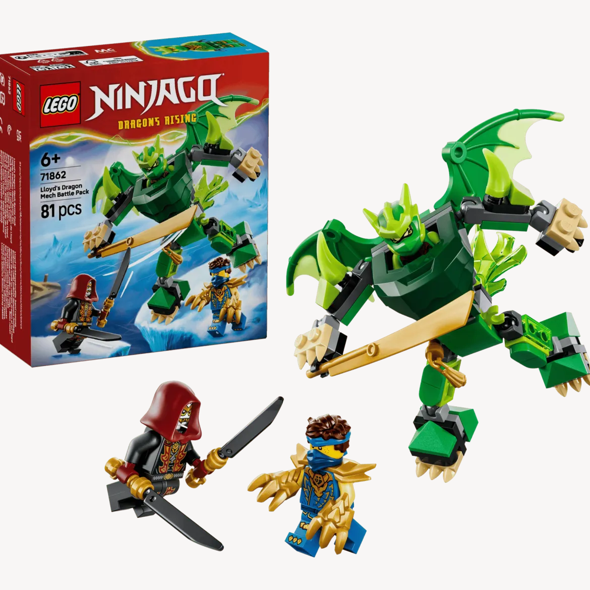 LEGO Ninjago 71862 Lloydin Lohikäärmerobottitaistelupakkaus