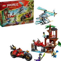 LEGO Ninjago 71857 Ninjamenopelit ja Puumajataistelu