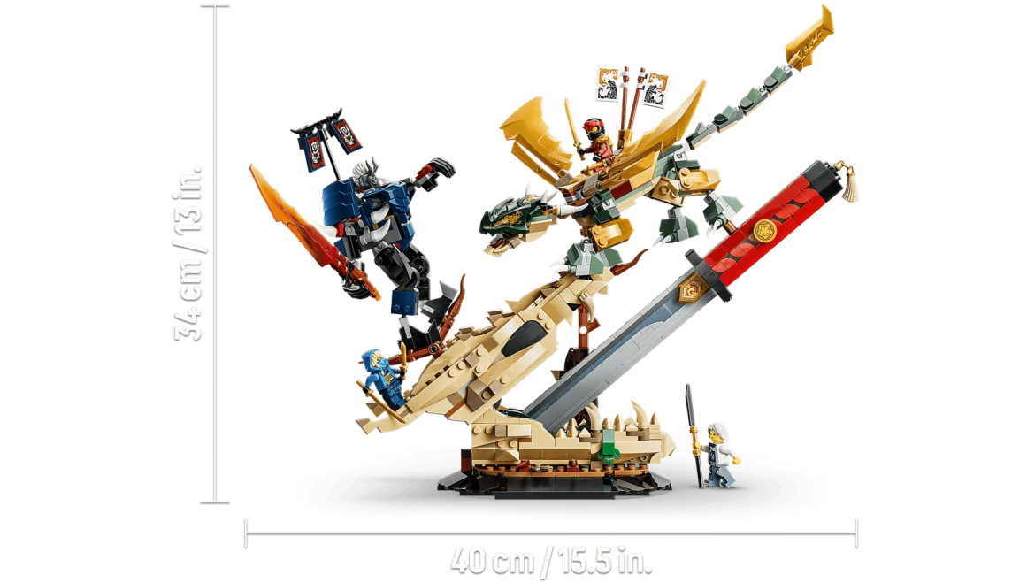 LEGO Ninjago 71871 Taistelu Lohikäärmeen Miekalla