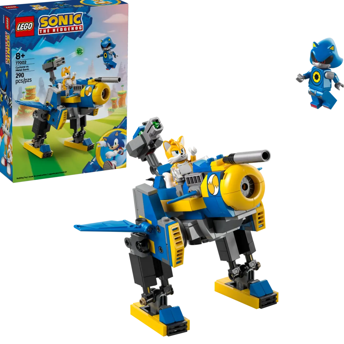 LEGO Sonic 77002 Cyclone Vastaan Metal Sonic
