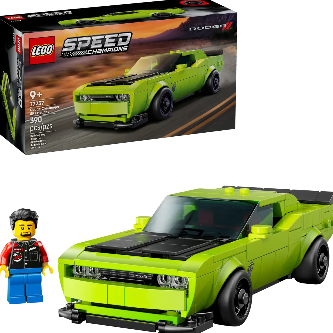 LEGO Speed Champions 77237 Dodge Challenger SRT Hellcat