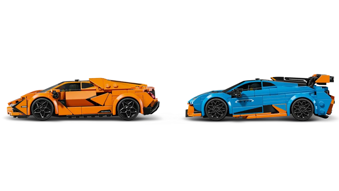 LEGO Speed Champions 77238 Lamborghini Revuelto & Huracán STO