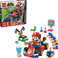 LEGO Super Mario 72043 Mario Kart™ – Interaktiivinen LEGO® Mario™ ja Standard Cart
