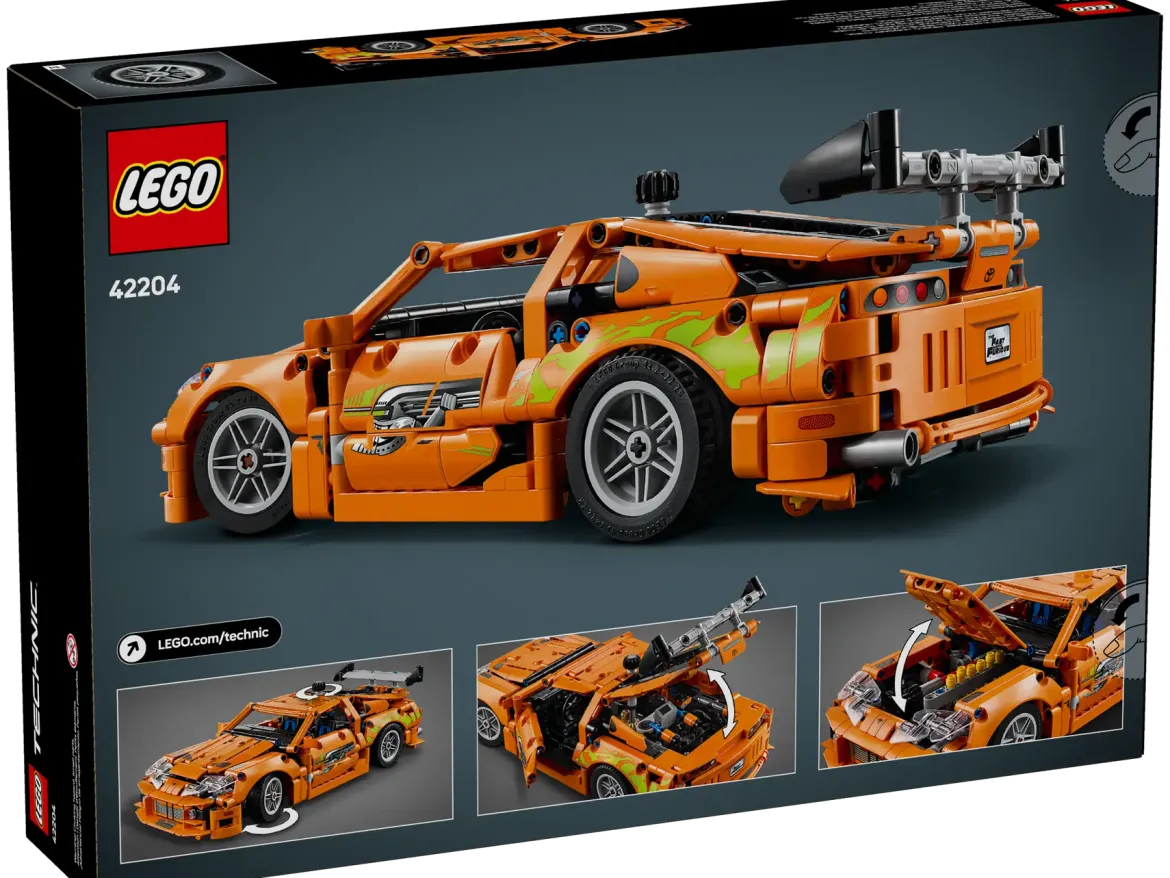 LEGO Technic 42204 Fast & Furious Toyota Supra MK4