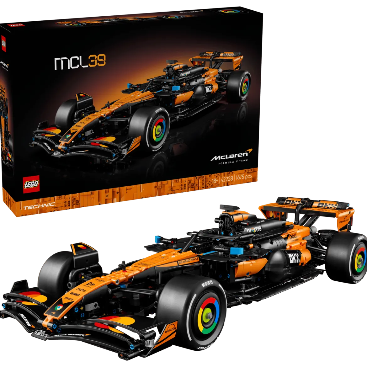 Lego Technic 42228 McLaren MCL39 F1® Auto