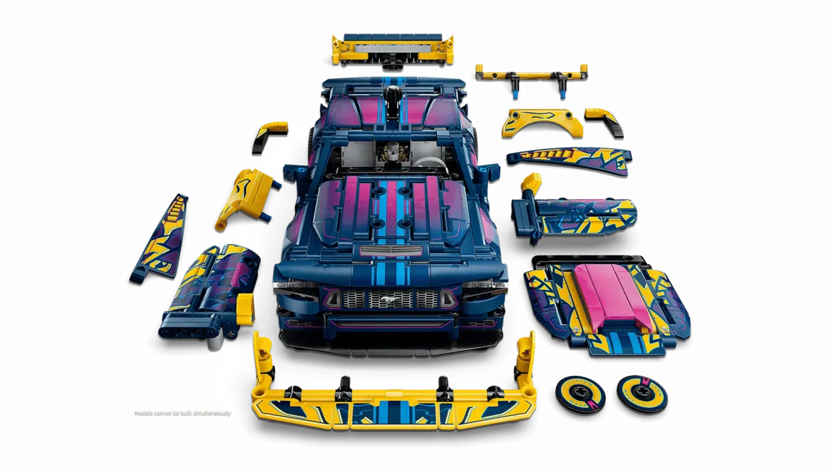 LEGO Technic 42236 Tuunaustallin Ford Mustang GT Auto