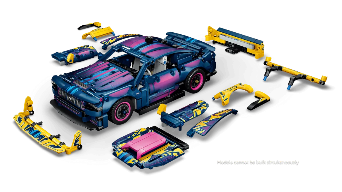 LEGO Technic 42236 Tuunaustallin Ford Mustang GT Auto