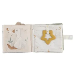 Little Dutch Newborn Naturals Pehmokirja/Aktiviteettikirja Pupu