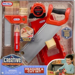 Little Tikes Työkalut Creative Construction Mittaus ja Sahaussetti