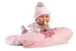 Llorens Pehmeävartaloinen Nukke Heidi 42cm Liikkuvilla Luomilla