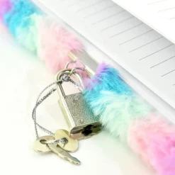 Lukollinen Pörröinen Päiväkirja Raidallinen
