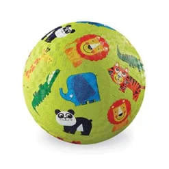 Luonnonkumipallo 18cm Viidakon Ystävät