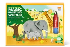 Magic Painting World Vedellä Värjättävät Kuvat- Safari Adventures
