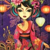 Magnolia Puzzles 1000 Palan Palapeli Geisha