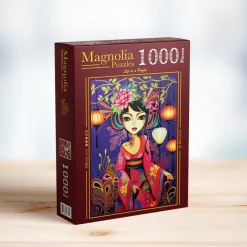 Magnolia Puzzles 1000 Palan Palapeli Geisha