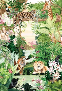 Magnolia Puzzles 1000 Palan Palapeli Jungle Oasis