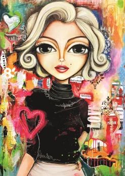 Magnolia Puzzles 1000 Palan Palapeli Marilyn