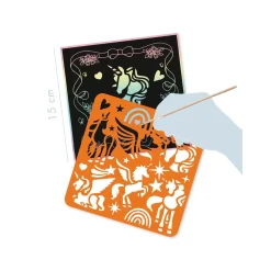 Mandarine Graffy Scratch Raaputusaskartelu Yksisarviset