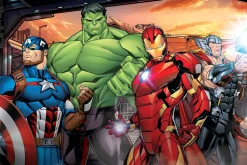 Marvel Avengers 2D/3D 200 Palan Kaksipuolinen Palapeli