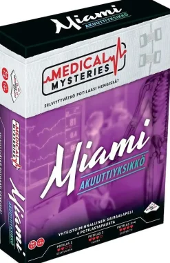 Medical Mysteries Miami Akuuttiyksikkö Sairaalapeli