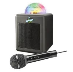 Mini Disco Karaoke Mikrofoni ja Kaiutin Discovalolla