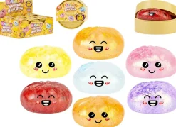 Mini Dumpling Puristeltava Glitter Hymynaamalla 1 kpl