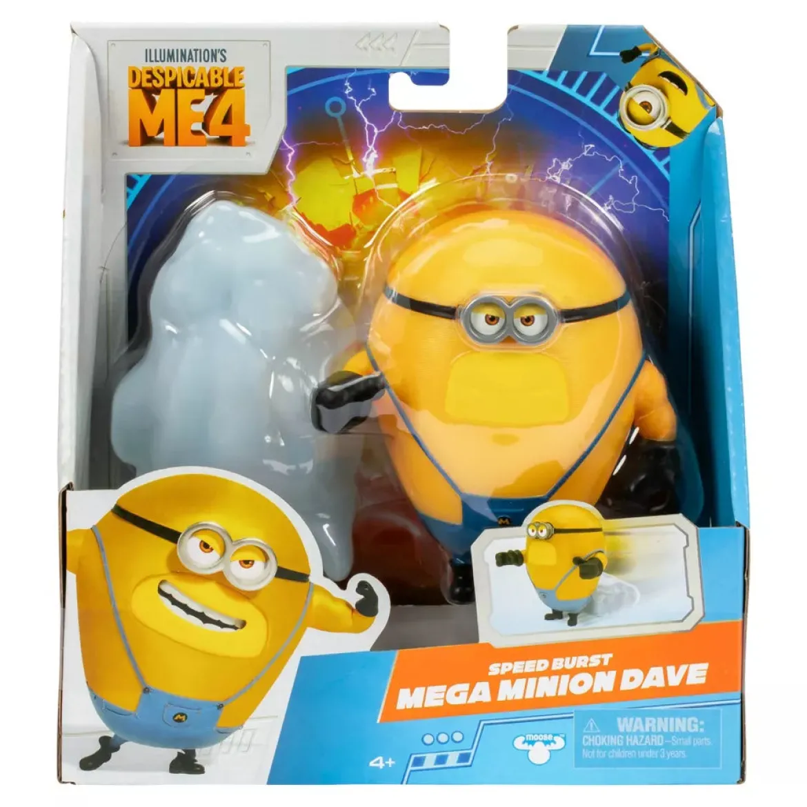 Minions Despicable Me 4 Speed Burst Mega Minion Dave