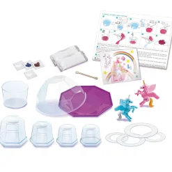 4M KidzLabs Crystal Growing Taianomainen Kristallinkasvatus Setti Yksisarviset
