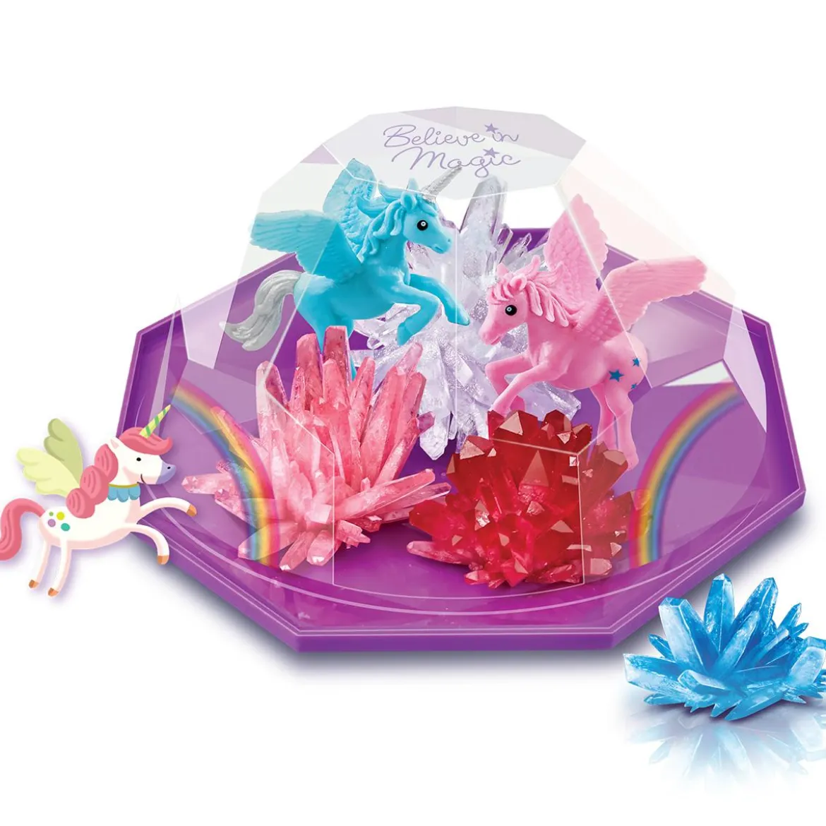 4M KidzLabs Crystal Growing Taianomainen Kristallinkasvatus Setti Yksisarviset