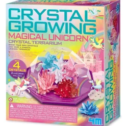 4M KidzLabs Crystal Growing Taianomainen Kristallinkasvatus Setti Yksisarviset