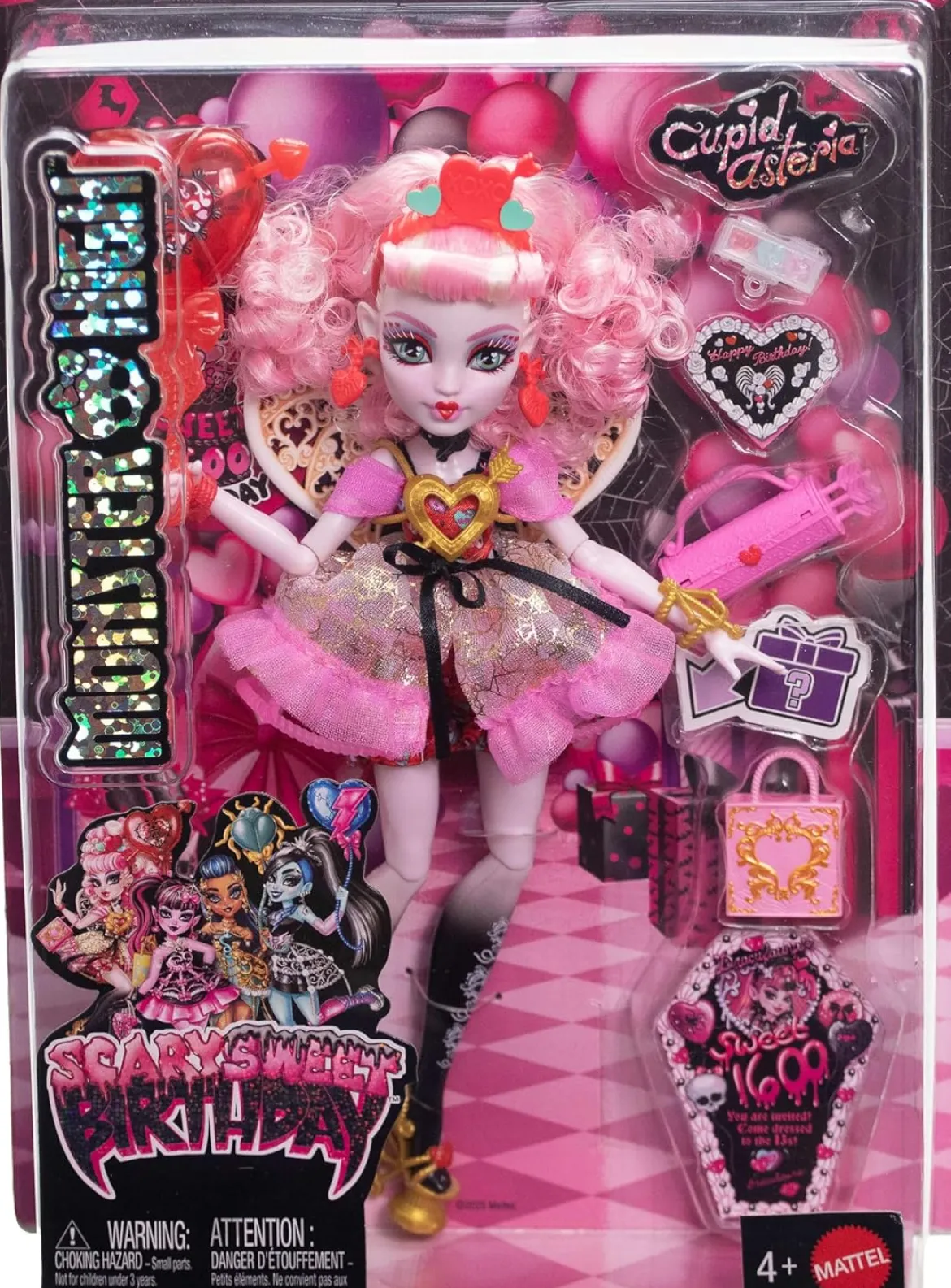 Monster High Scary Sweet Birthday Cupid Nukke