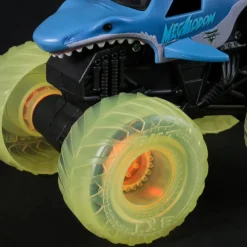 Monster Jam Light Up Wheels Megalodon Monsteriauto 1:43