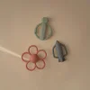 Mushie Rocket Rattle Teether Raketti Purulelu