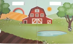 Mushie Uudelleenkäytettävä Tarrasetti/Tarratarina Maatila