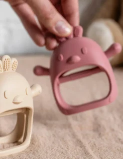 Nattou Sensory Teether Purulelu Tipu Beige