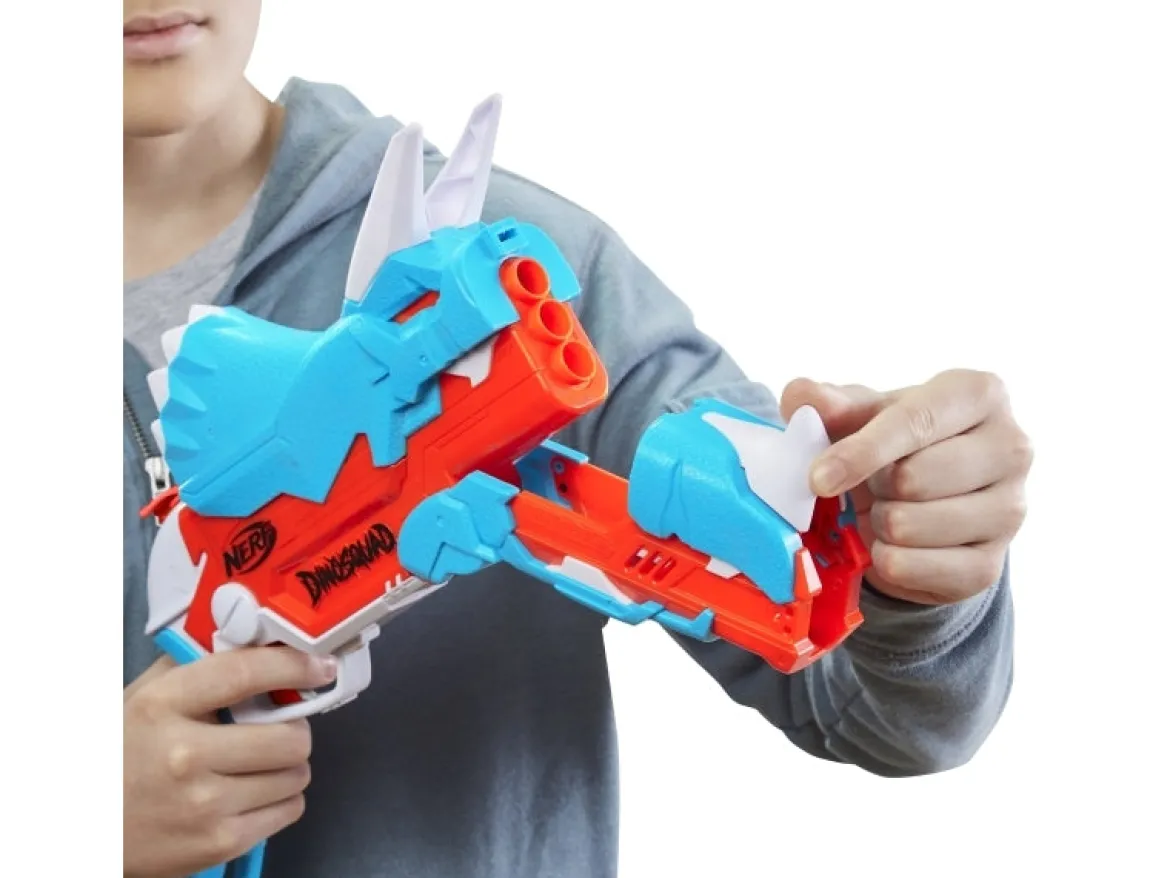 Nerf Dinosquad Tricera-Blast Vaahtomuoviammusase