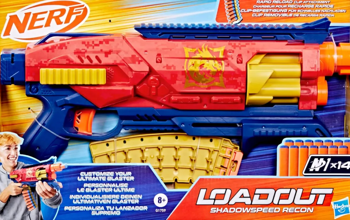 Nerf Loadout Shadowspeed Recon Vaahtoammussetti