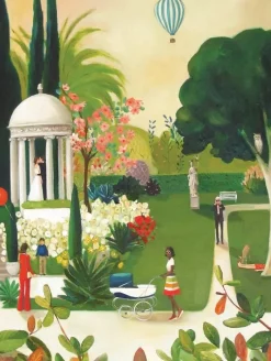 New York Puzzle Company 1000 Palan Palapeli Fainting in the Botanical Garden